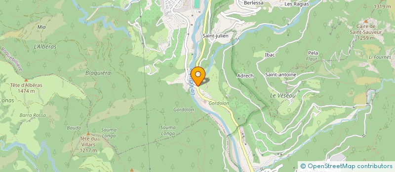 localisation de l'entreprise RIGUIZAC  ROQUEBILLIERE