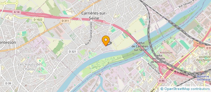 localisation de l'entreprise RIGUTTO 3000  CARRIERES-SUR-SEINE