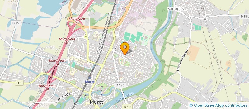 localisation de l'entreprise RIHAB NETTOYAGE  MURET