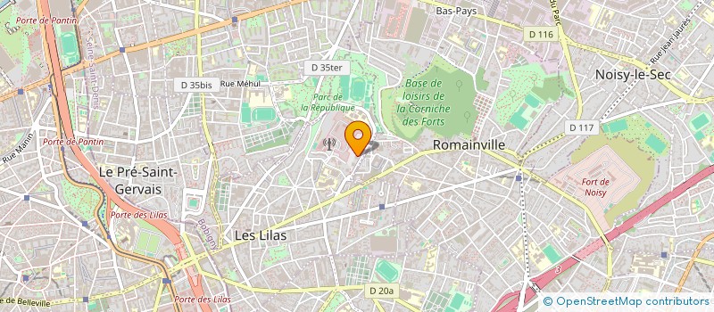 localisation de l'entreprise RIHAM BAT NET à LES LILAS