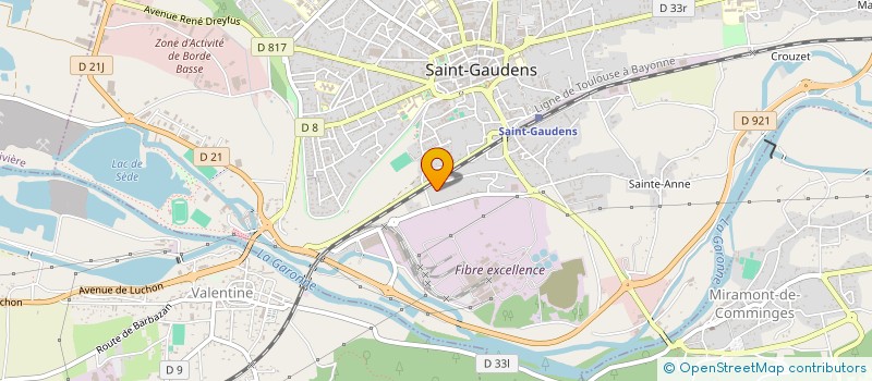 localisation de l'entreprise RIHAN  SAINT-GAUDENS