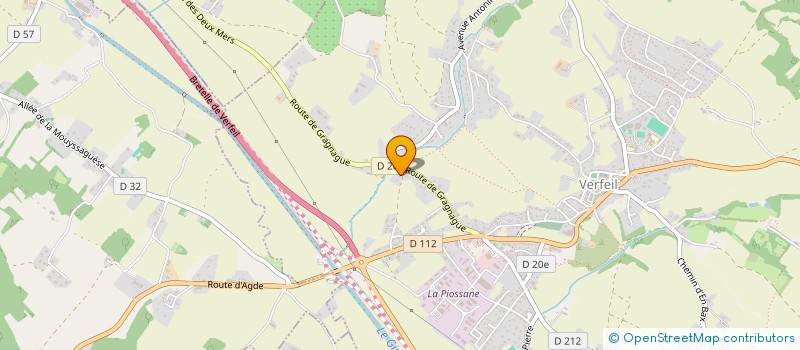 localisation de l'entreprise RIHIVELI  VERFEIL