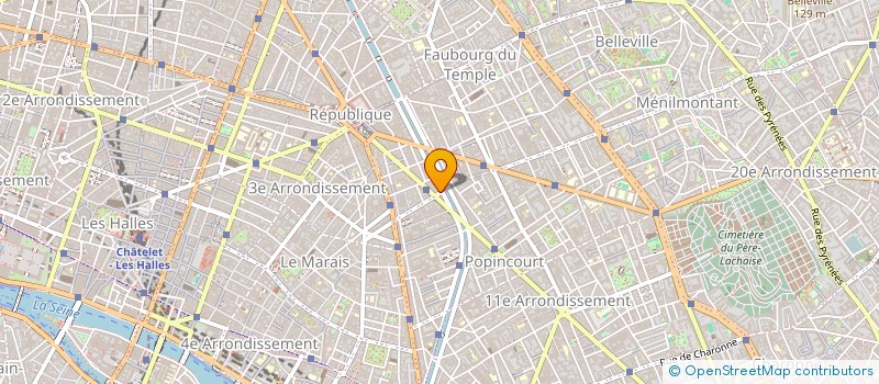 localisation de l'entreprise RIHOSA  PARIS