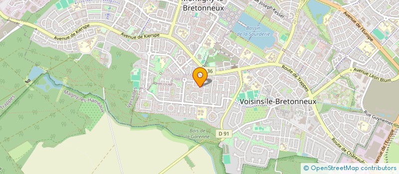 localisation de l'entreprise RIHYOU  VOISINS-LE-BRETONNEUX