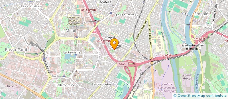 localisation de l'entreprise RIIPATANAMU'ZIK  TOULOUSE