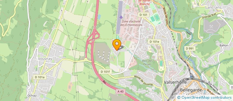 localisation de l'entreprise RIJAFO à VALSERHONE