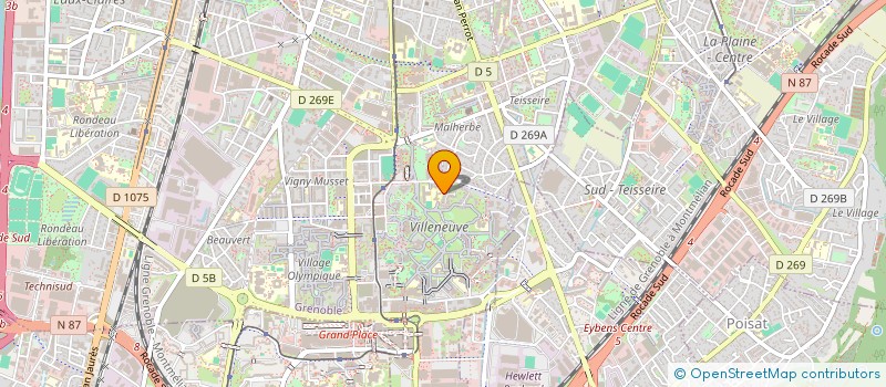 localisation de l'entreprise RIJEABY à GRENOBLE