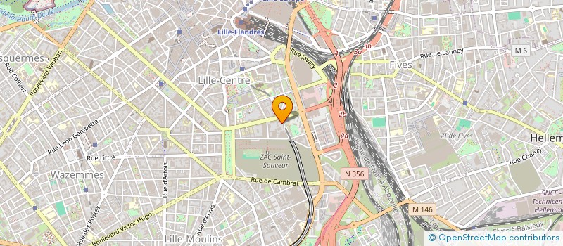 localisation de l'entreprise RIJSEL CORP  LILLE