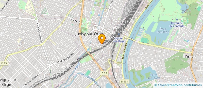 localisation de l'entreprise RIK BATIMENT à JUVISY-SUR-ORGE