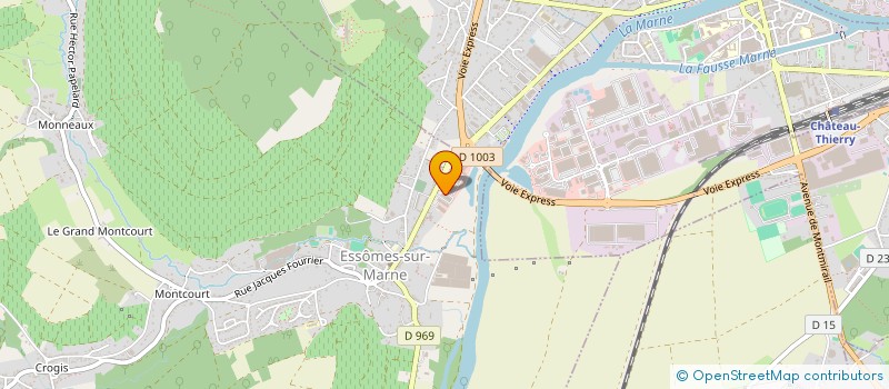 localisation de l'entreprise RIKA CHATEAU-THIERRY à ESSOMES-SUR-MARNE
