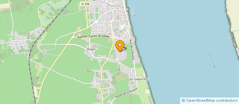 localisation de l'entreprise RIKA GAMING à PAUILLAC