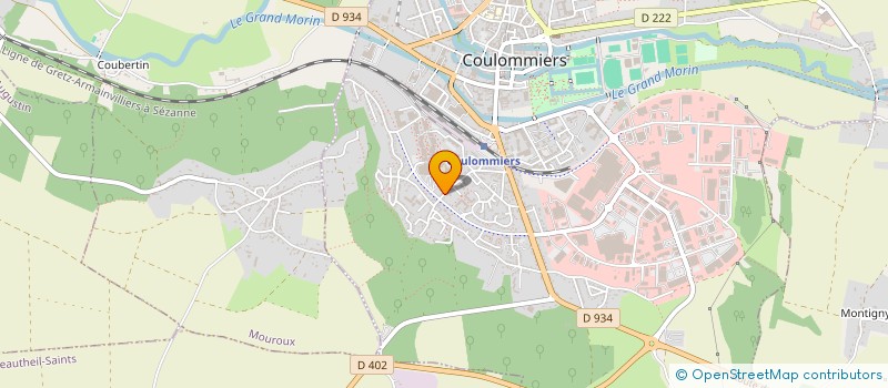 localisation de l'entreprise RIKARDO  MOUROUX