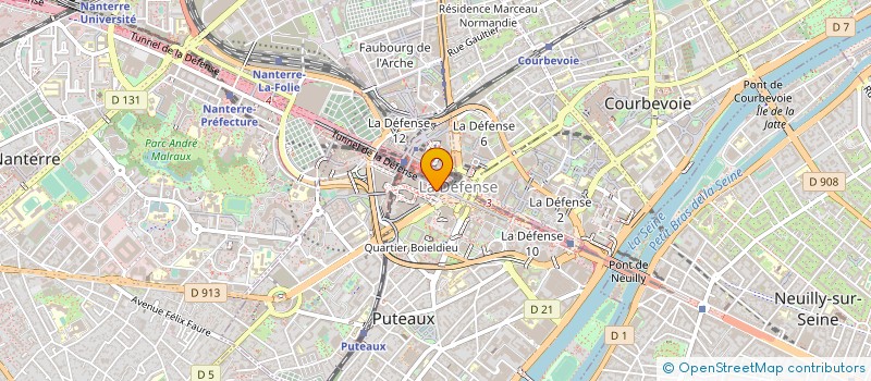 localisation de l'entreprise RIKAS à PUTEAUX
