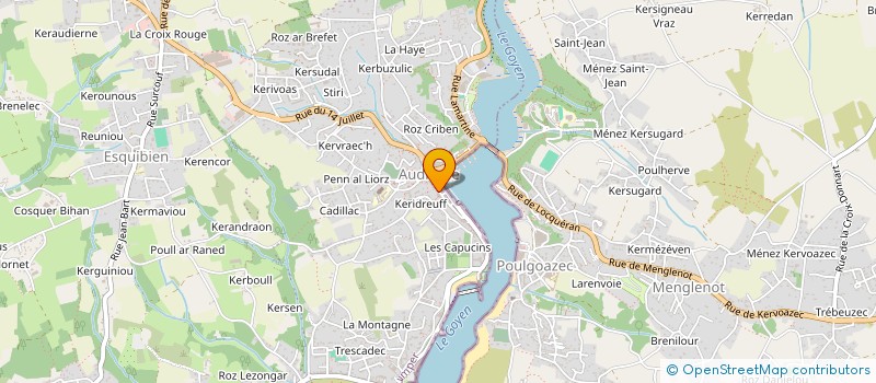 localisation de l'entreprise RIKI MARGOT  AUDIERNE