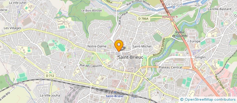 localisation de l'entreprise RIKIKI à SAINT-BRIEUC