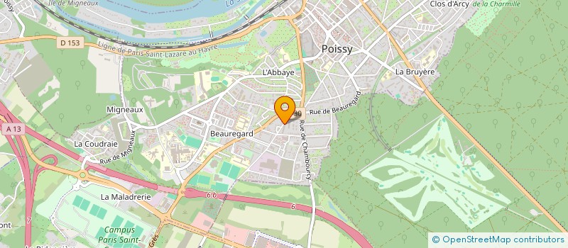 localisation de l'entreprise RIKIKI SARL à POISSY