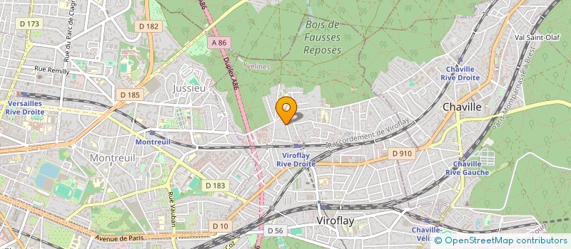 localisation de l'entreprise RIKILA EVENTS  VIROFLAY