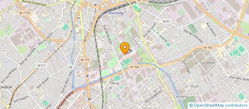 localisation de l'entreprise RIKOMI  TOURCOING