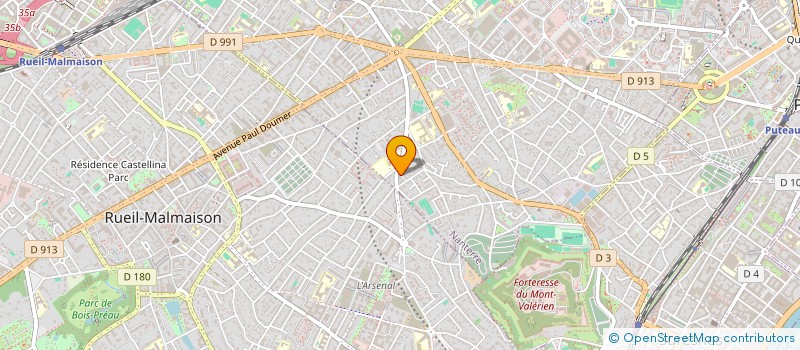 localisation de l'entreprise RIKPHIL  NANTERRE