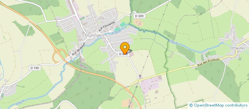 localisation de l'entreprise RIKUTEC FRANCE SAS  DRULINGEN