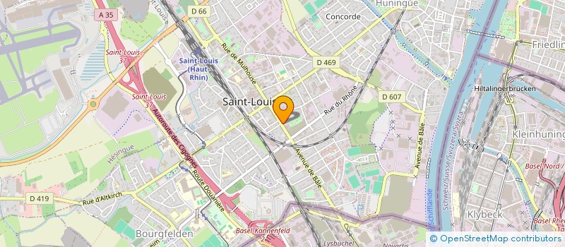 localisation de l'entreprise RIL SARL à SAINT-LOUIS