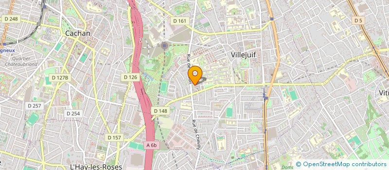 localisation de l'entreprise RILANE IT  VILLEJUIF