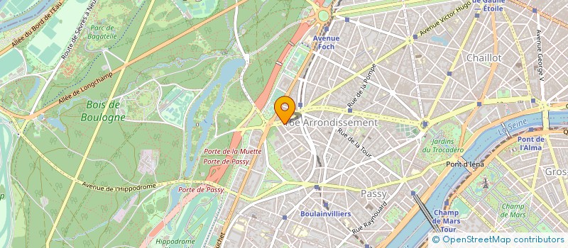 localisation de l'entreprise RILEMA  PARIS