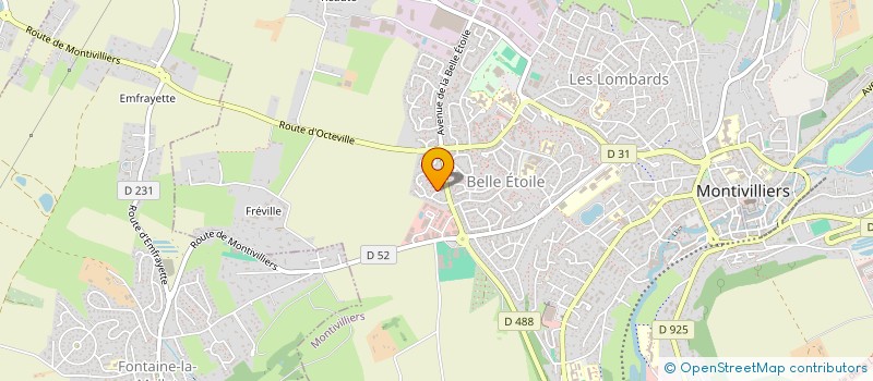 localisation de l'entreprise RILLET  MONTIVILLIERS