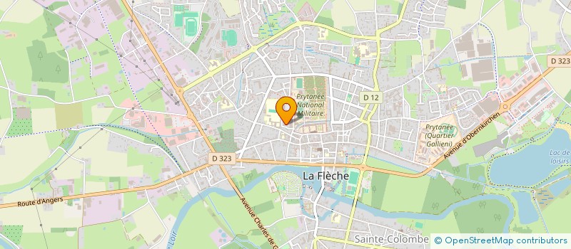 localisation de l'entreprise RILLETTES ACADEMIE  LA FLECHE