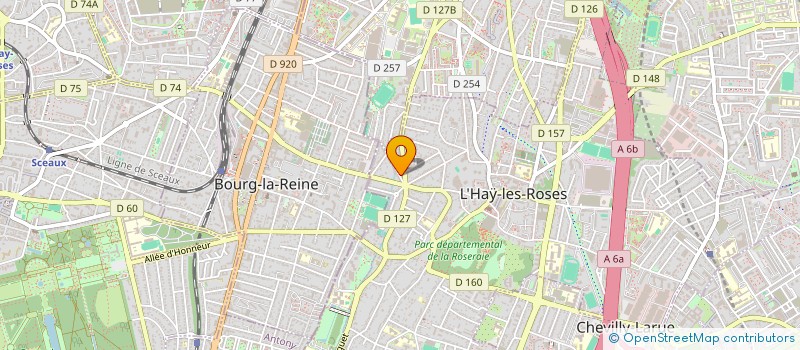 localisation de l'entreprise RILLETTES ET SAUCISSONS  L'HAY-LES-ROSES