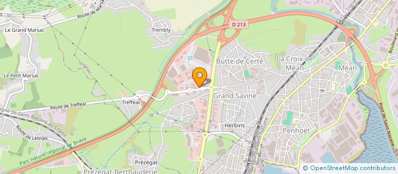 localisation de l'entreprise RILOLITERIE à TRIGNAC