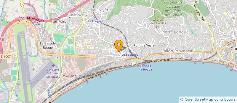 localisation de l'entreprise RILOM  CANNES