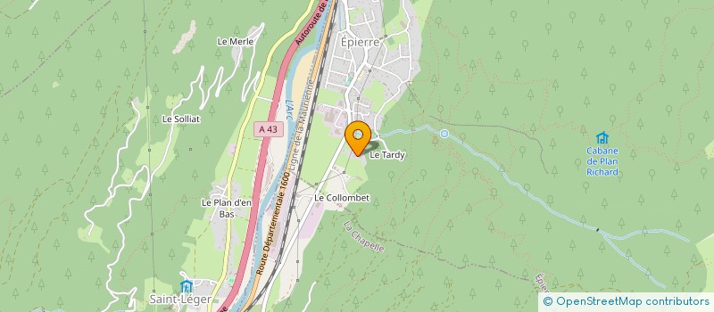 localisation de l'entreprise RILS  EPIERRE