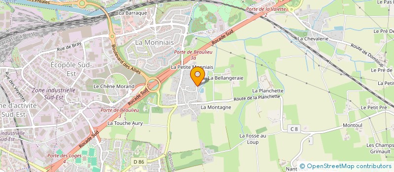 localisation de l'entreprise RIM'CO à CESSON-SEVIGNE