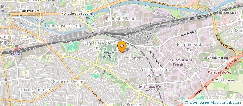 localisation de l'entreprise RIM'CONSEIL à RENNES