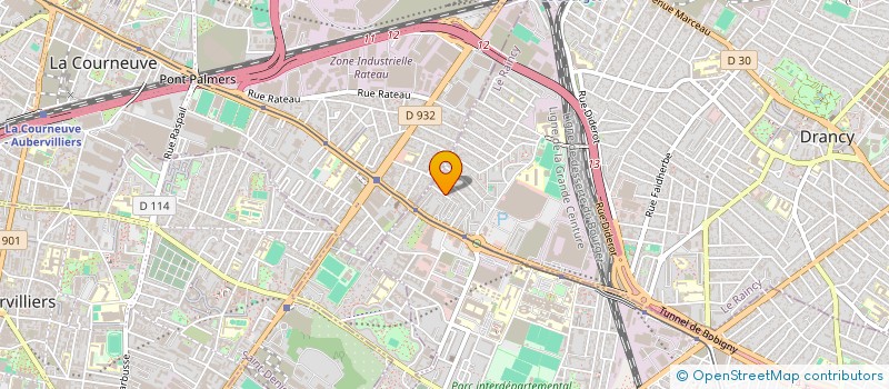 localisation de l'entreprise RIM DECO à DRANCY