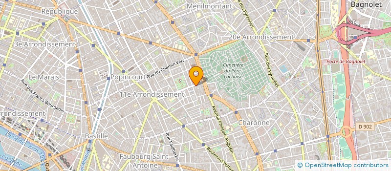 localisation de l'entreprise RIM DECOR  PARIS