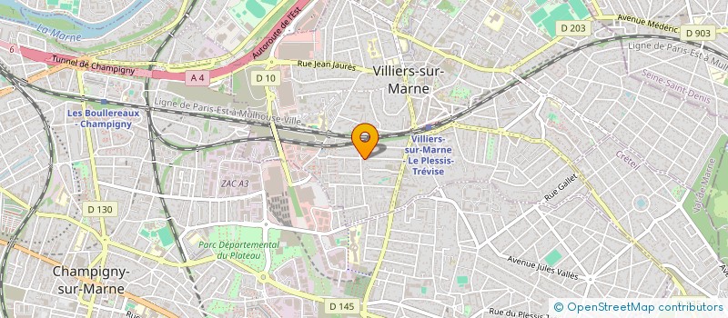 localisation de l'entreprise RIM EVENTS à VILLIERS-SUR-MARNE