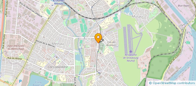localisation de l'entreprise RIM'FACT à STRASBOURG