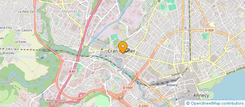 localisation de l'entreprise RIM.N  ANNECY