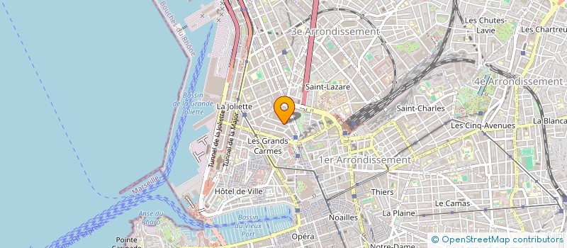 localisation de l'entreprise RIMA à MARSEILLE