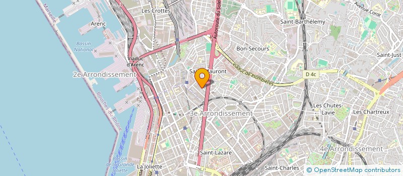 localisation de l'entreprise RIMA EXPORT à MARSEILLE