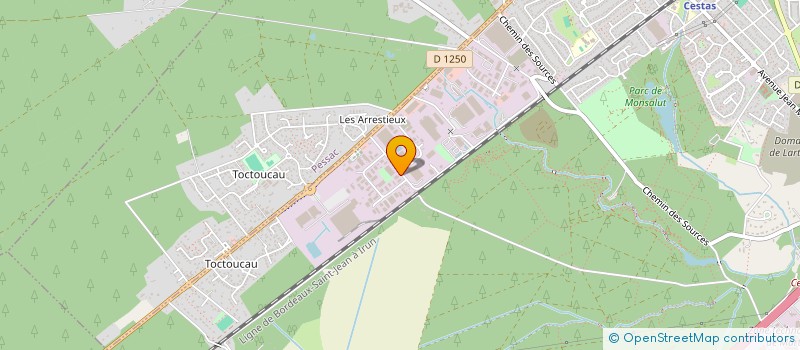 localisation de l'entreprise RIMA PERSYN  LE HAILLAN