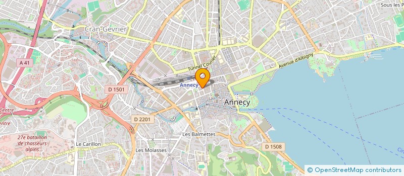 localisation de l'entreprise RIMAGE à ANNECY