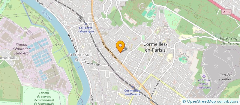 localisation de l'entreprise RIMAGO  CORMEILLES-EN-PARISIS