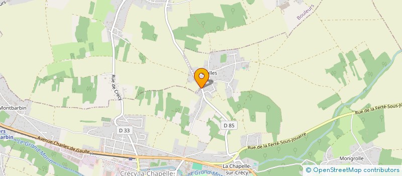 localisation de l'entreprise RIMANOL  CRECY-LA-CHAPELLE