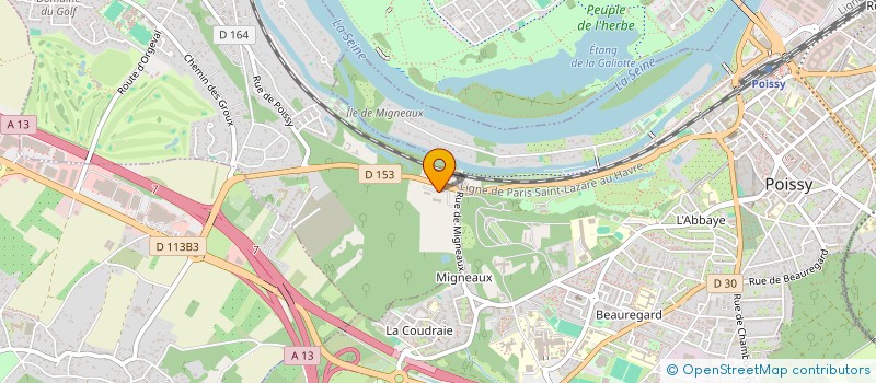 localisation de l'entreprise RIMANOR  VILLENNES-SUR-SEINE