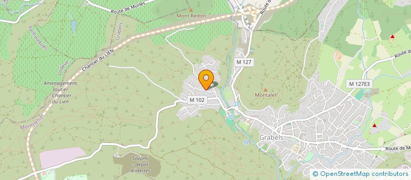 localisation de l'entreprise RIMAPAU  MONTARNAUD