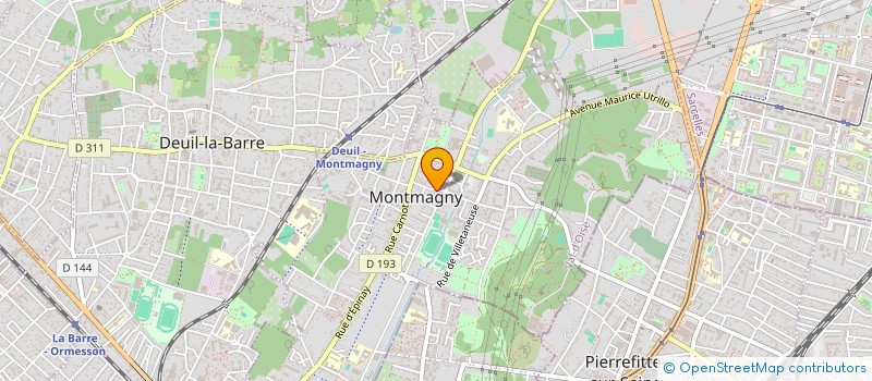 localisation de l'entreprise RIMART SARL à MONTMAGNY