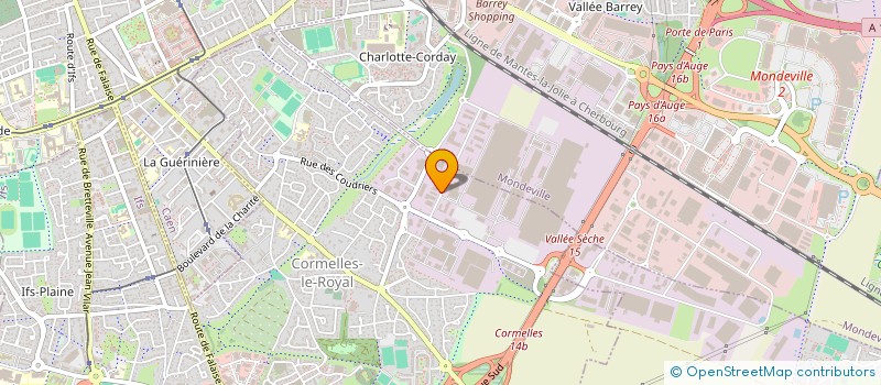 localisation de l'entreprise RIMASSON 1 à CORMELLES-LE-ROYAL